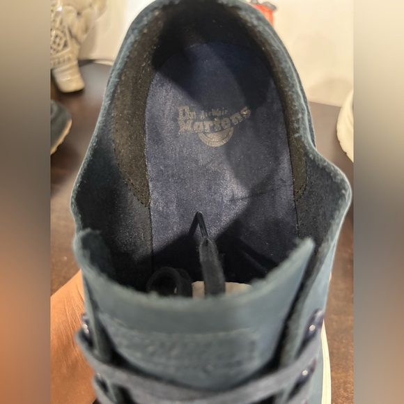 💙💙Dr. Martens Dark Blue Sneakers with White Soles💙💙 - Picture 12 of 17